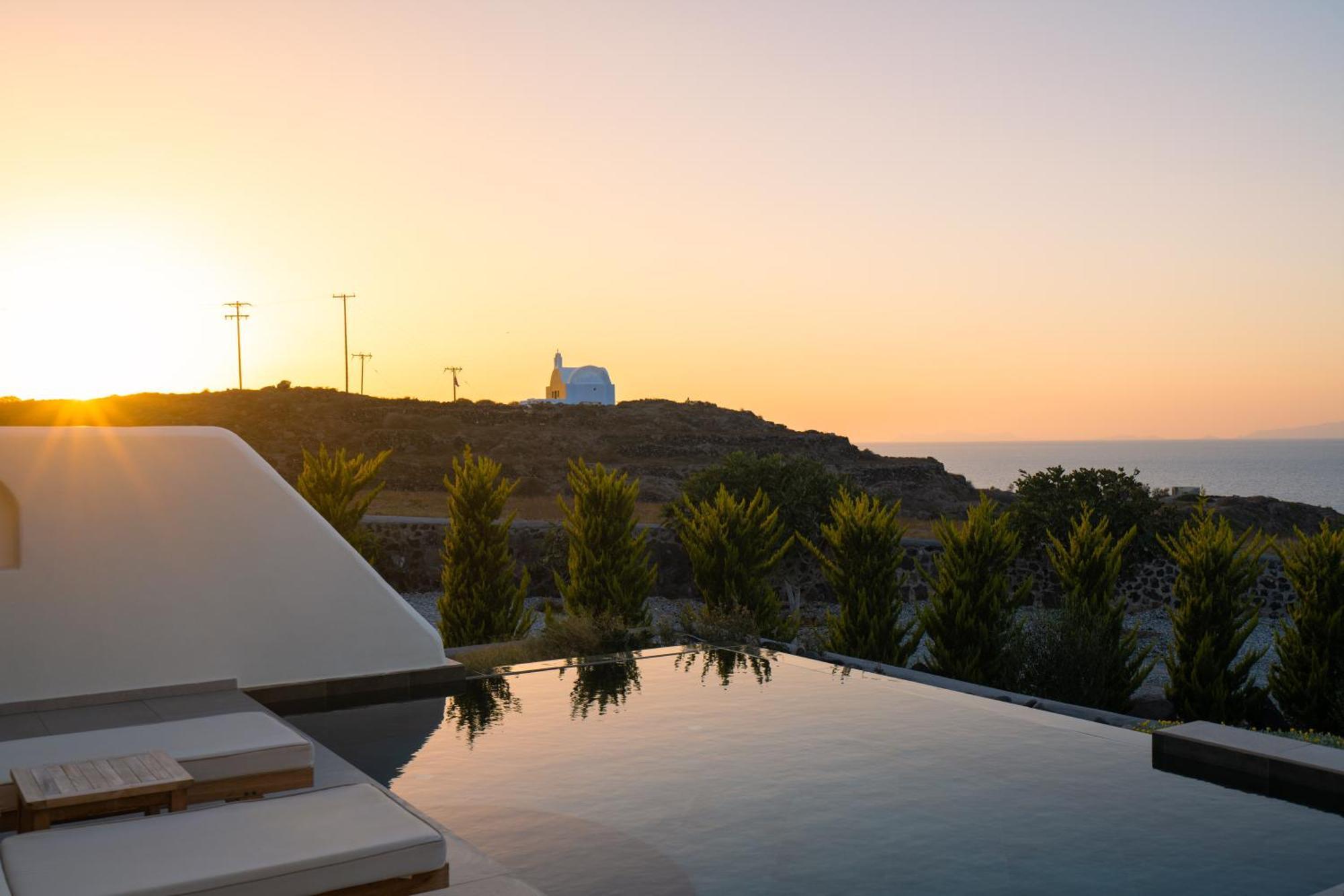 Saint John Oia-Exclusive Private Heated Pool Villas Екстериор снимка